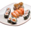 Sushi variado salmón 16 piezas